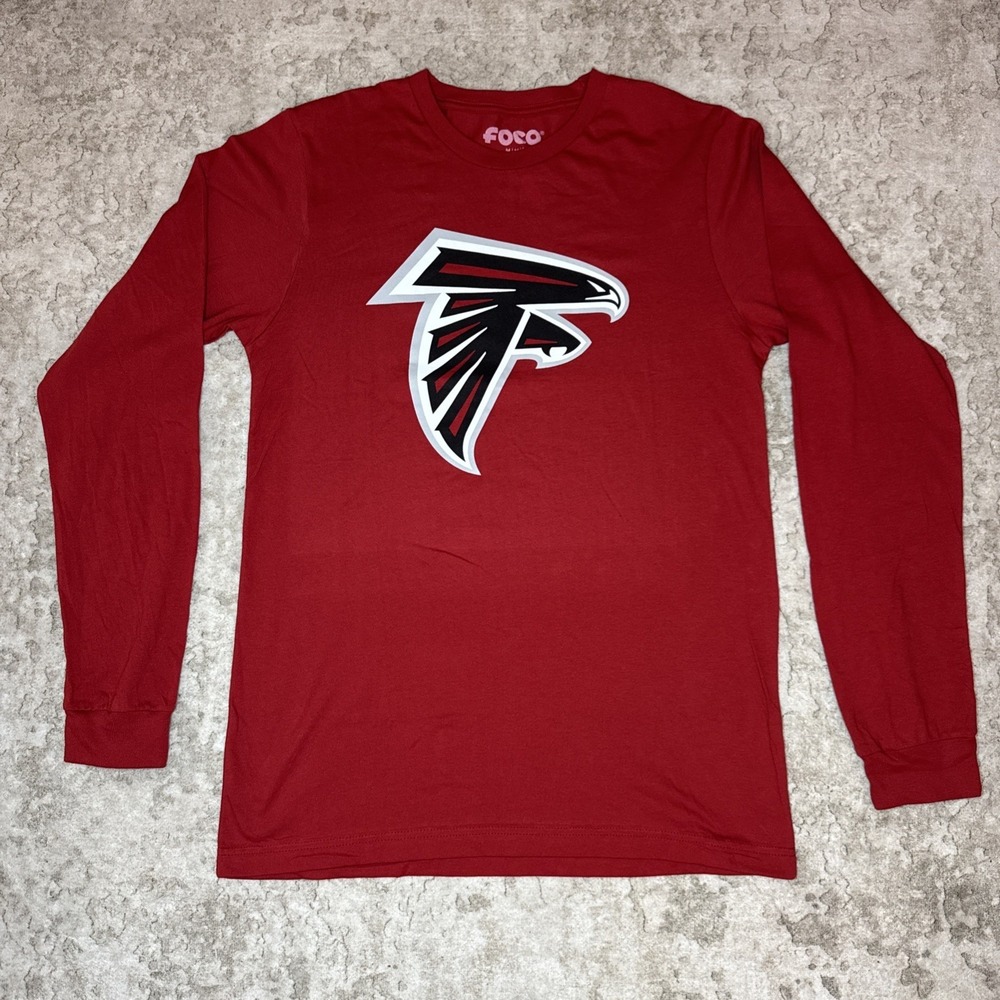 Atlanta Falcons FOCO‎ NFL Men's Medium, Long Sleeve Shirt NWOT